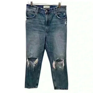 Abercrombie & Fitch The 90s Straight Ultra Rise Women’s Size 12 Short